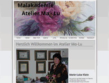 Tablet Screenshot of ma-lu-kl.de